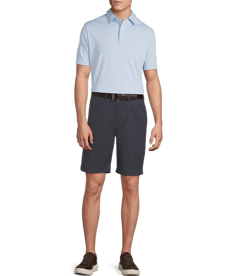 Cremieux Blue Label Madison Classic Fit Flat Front Stretch 9#double; Inseam Shorts