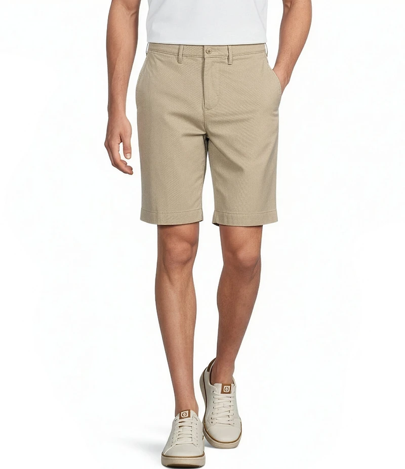 Cremieux Blue Label Madison Classic Fit Flat Front Stretch 9#double; Inseam Shorts