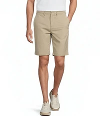 Cremieux Blue Label Madison Classic Fit Flat Front Stretch 9#double; Inseam Shorts