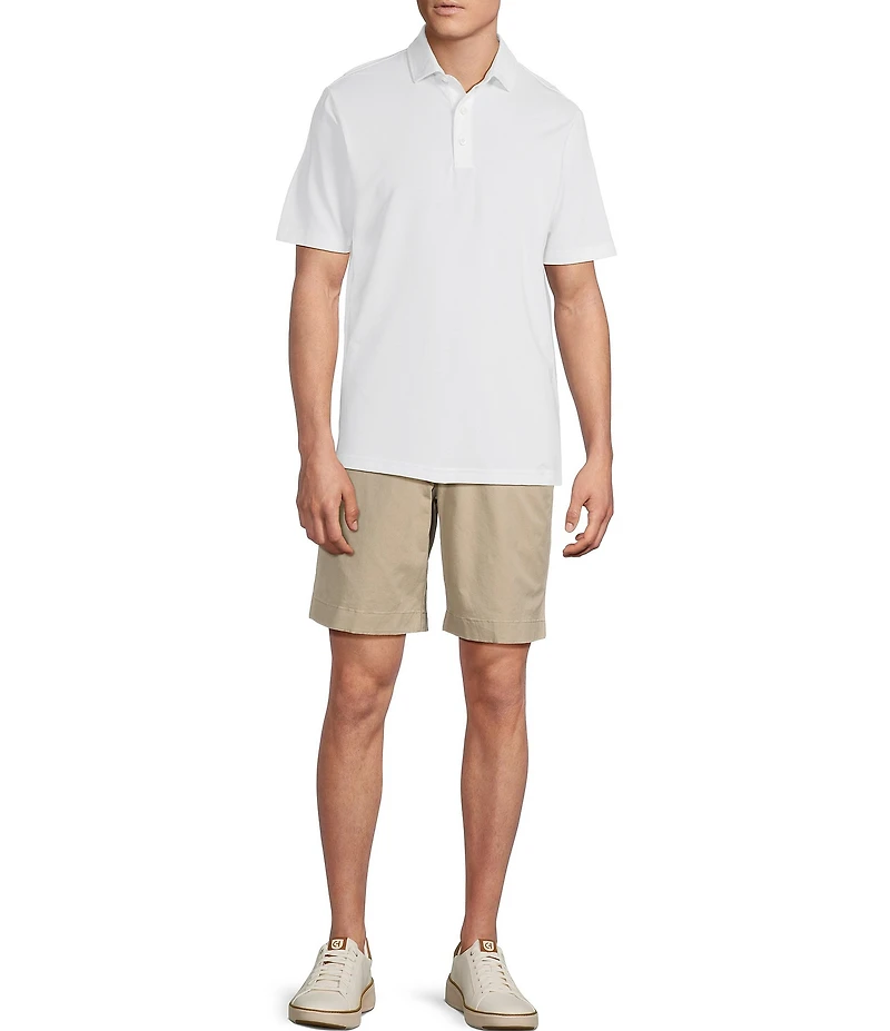 Cremieux Blue Label Madison Classic Fit Flat Front Stretch 9#double; Inseam Shorts