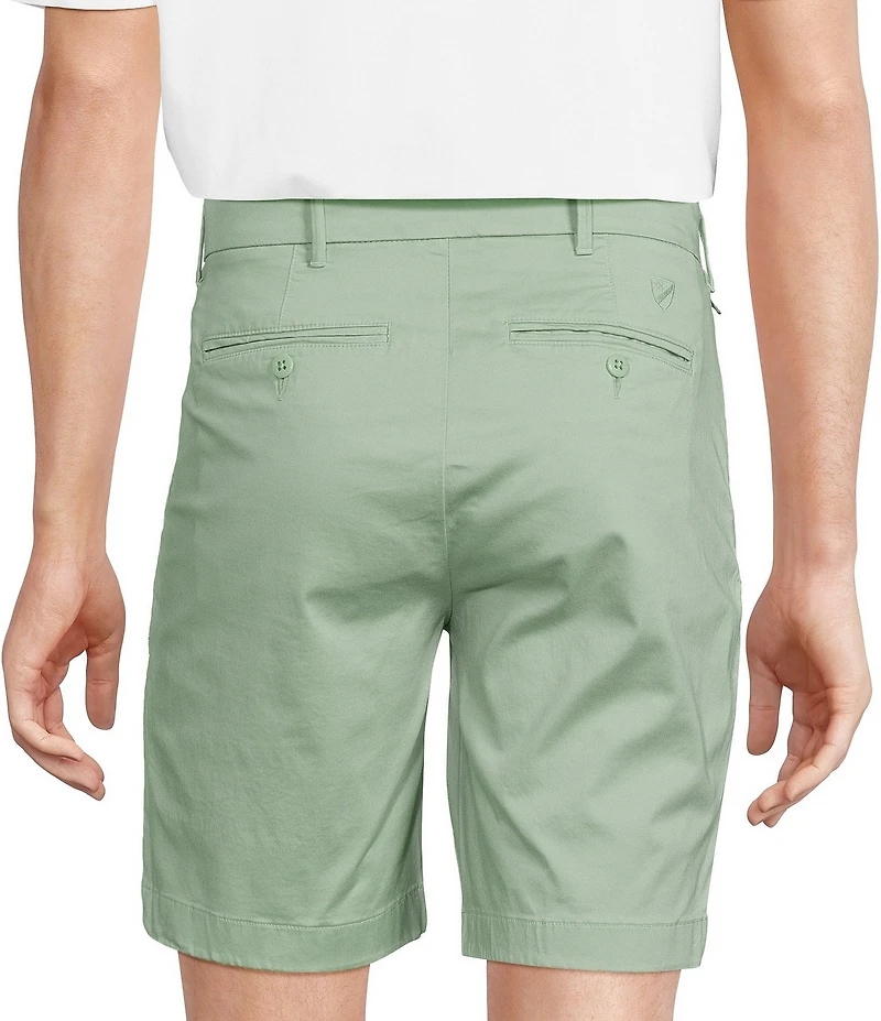 Cremieux Blue Label Madison Classic Fit Garment-Dyed 8#double; Inseam Shorts