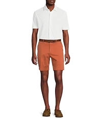 Cremieux Blue Label Madison Classic Fit Garment-Dyed 8#double; Inseam Shorts