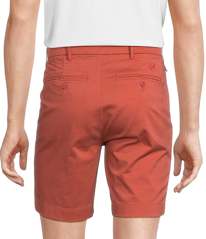 Cremieux Blue Label Madison Classic Fit Garment-Dyed 8#double; Inseam Shorts