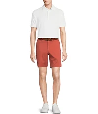 Cremieux Blue Label Madison Classic Fit Garment-Dyed 8#double; Inseam Shorts