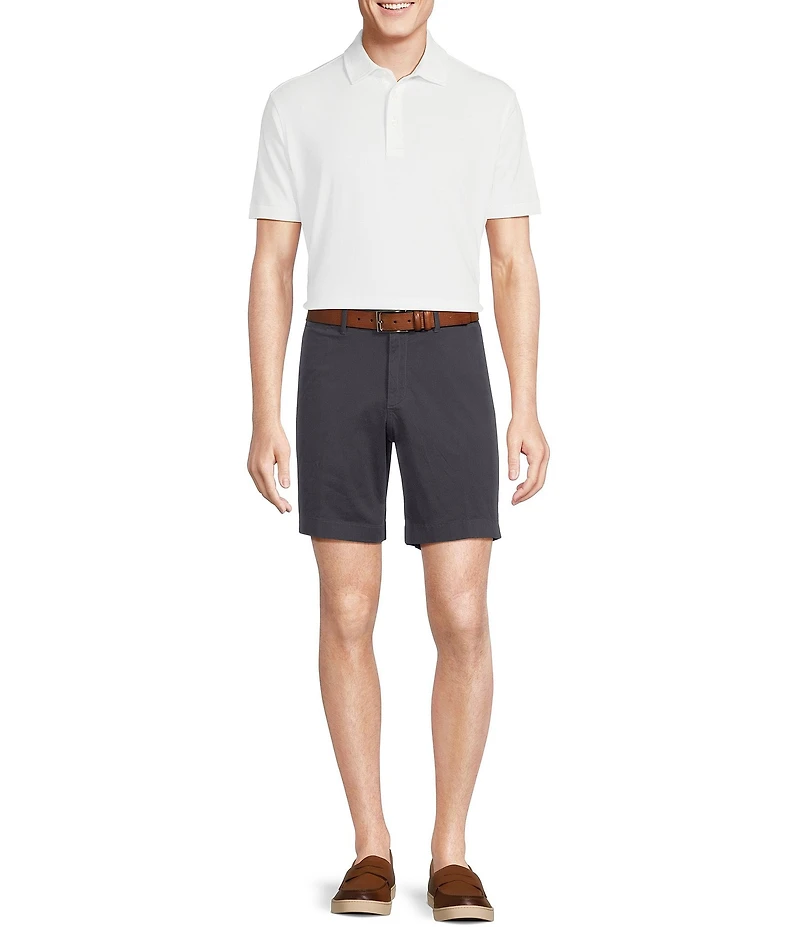 Cremieux Blue Label Madison Classic Fit Garment-Dyed 8#double; Inseam Shorts