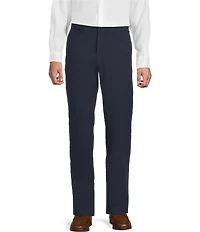 Cremieux Blue Label Madison Classic Fit Stretch Waist Linen Blend Flat Front Pants