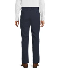Cremieux Blue Label Madison Classic Fit Stretch Waist Linen Blend Flat Front Pants