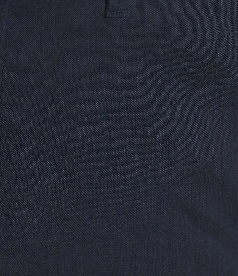 Cremieux Blue Label Madison Classic Fit Stretch Waist Linen Blend Flat Front Pants