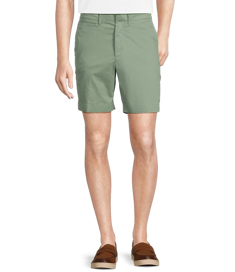 Cremieux Blue Label Madison Classic Summer Weight Comfort Stretch 8#double; Inseam Shorts