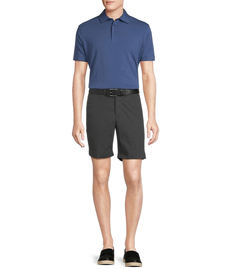 Cremieux Blue Label Madison Classic Summer Weight Comfort Stretch 8#double; Inseam Shorts