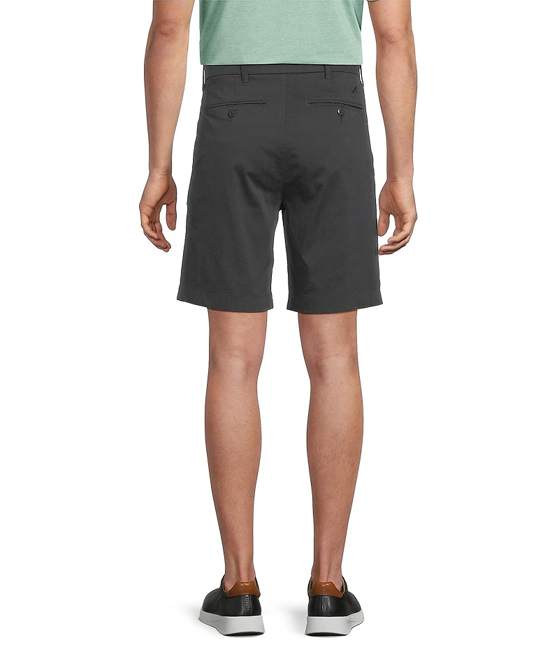 Cremieux Blue Label Madison Flat Front Garment Dyed 8#double; Inseam Shorts