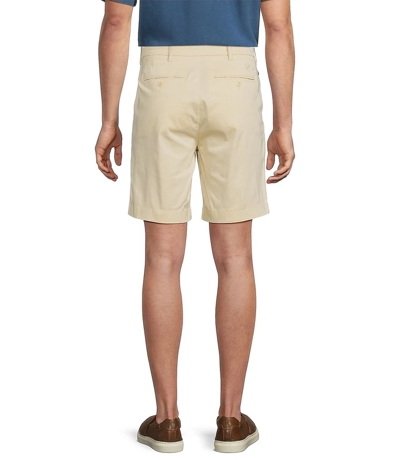 Cremieux Blue Label Madison Flat Front Garment Dyed 8#double; Inseam Shorts