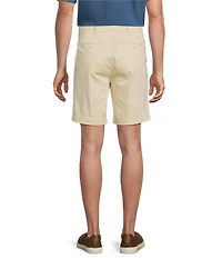 Cremieux Blue Label Madison Flat Front Garment Dyed 8#double; Inseam Shorts