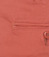 Cremieux Blue Label Madison Flat Front Garment Dyed 8#double; Inseam Shorts