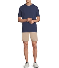 Cremieux Blue Label Madison Flat Front Garment Dyed 8#double; Inseam Shorts