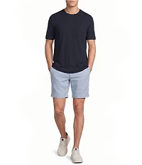 Cremieux Blue Label Madison Flat Front Garment Dyed 8#double; Inseam Shorts
