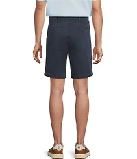 Cremieux Blue Label Madison Flat Front Garment Dyed 8#double; Inseam Shorts