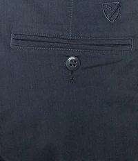 Cremieux Blue Label Madison Flat Front Garment Dyed 8#double; Inseam Shorts