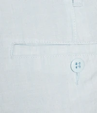 Cremieux Blue Label Madison Flat Front Linen Blend 8#double; Inseam Shorts