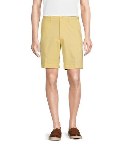 Cremieux Blue Label Madison Relaxed Fit Flat Front Comfort Stretch 9#double; Inseam Shorts