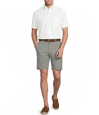 Cremieux Blue Label Madison Stretch Flat Front 8#double; Inseam Shorts