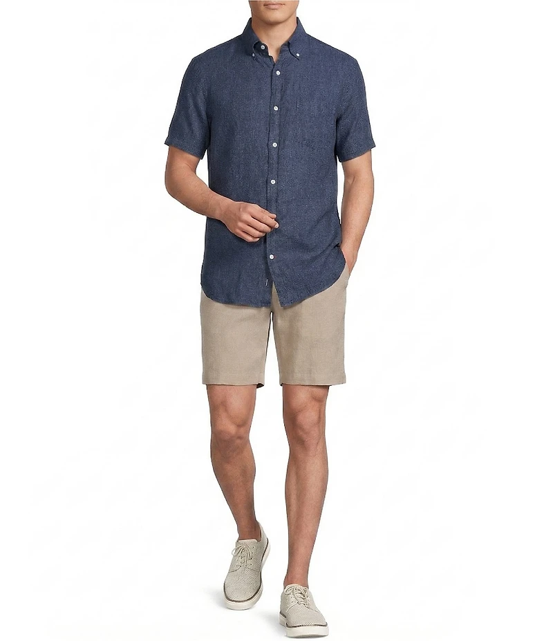 Cremieux Blue Label Madison Stretch Flat Front 8#double; Inseam Shorts