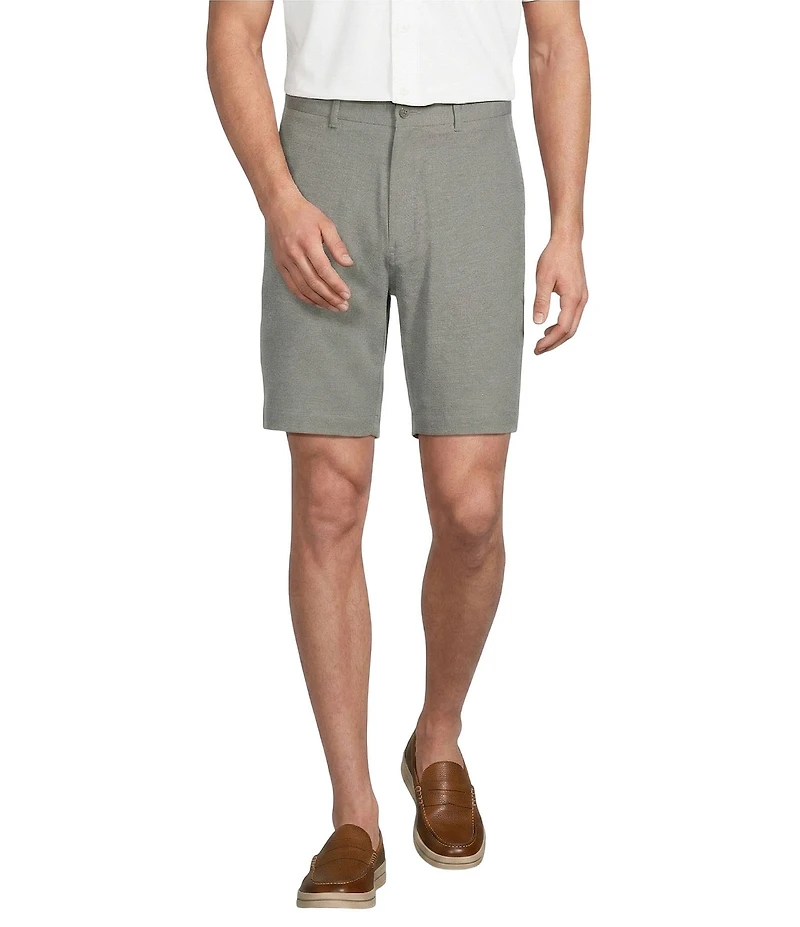 Cremieux Blue Label Madison Stretch Flat Front 8#double; Inseam Shorts