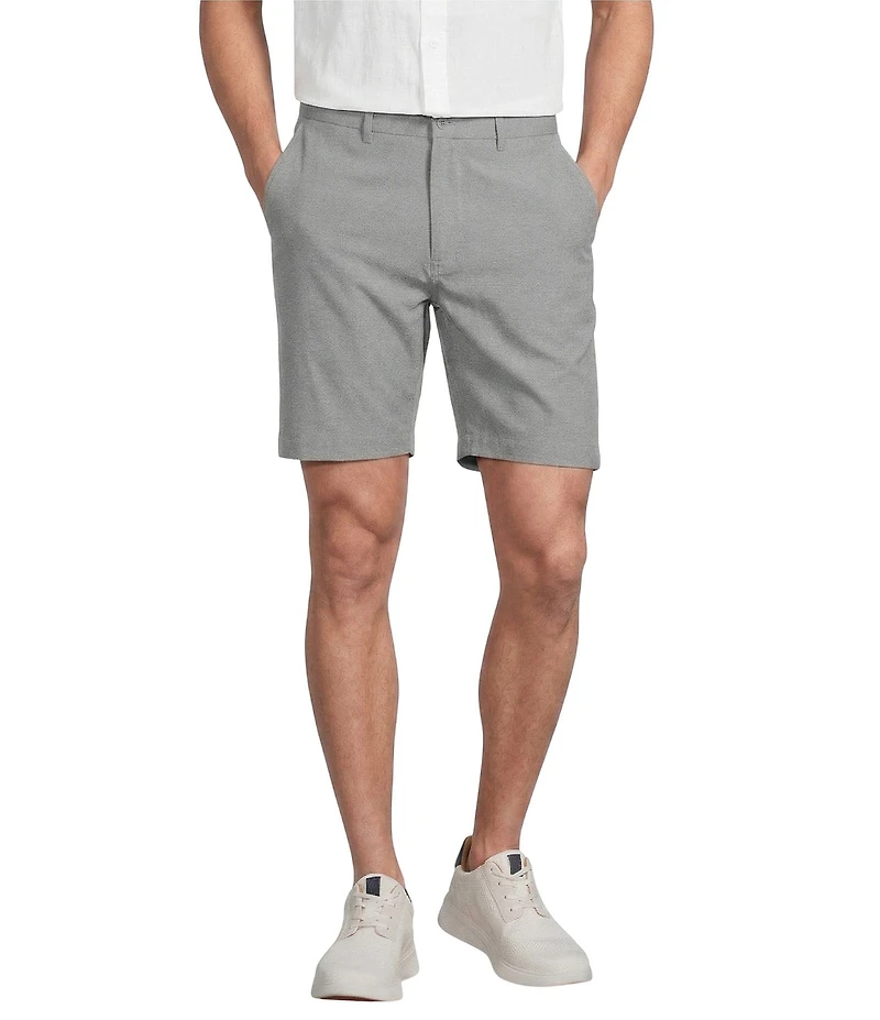 Cremieux Blue Label Madison Stretch Flat Front 8#double; Inseam Shorts
