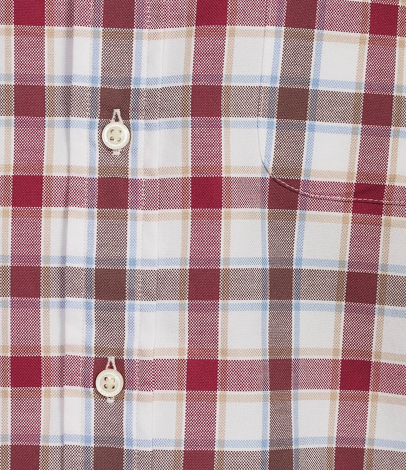 Cremieux Blue Label Medium Plaid Oxford Long Sleeve Woven Shirt