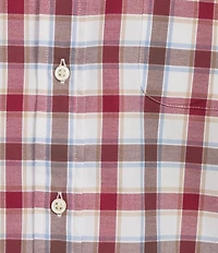 Cremieux Blue Label Medium Plaid Oxford Long Sleeve Woven Shirt