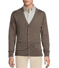 Cremieux Blue Label Merino Wool Cardigan