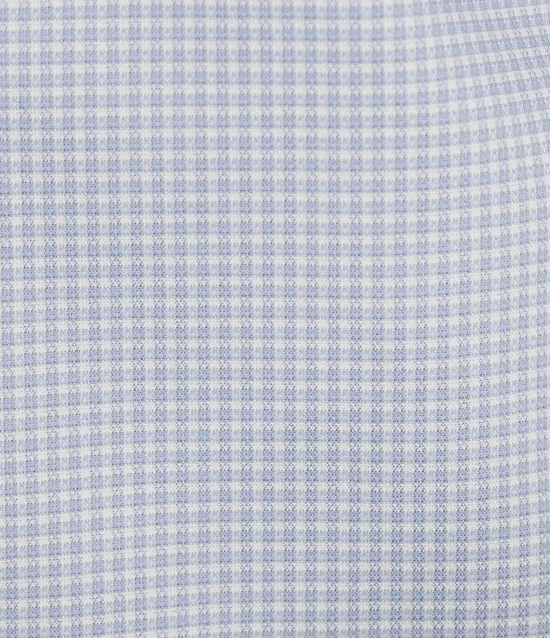 Cremieux Blue Label Micro-Check BRRR Oxford Long Sleeve Woven Shirt