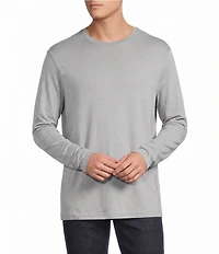 Cremieux Blue Label Micro Stripe Long Sleeve T-Shirt