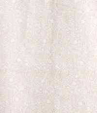 Cremieux Blue Label Neutral Paisley Print Twill Long Sleeve Woven Shirt