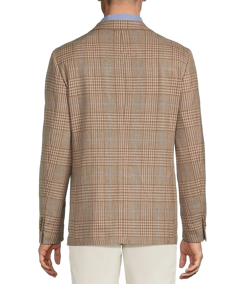 Cremieux Blue Label Notch Lapel Plaid Blazer