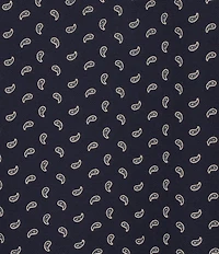 Cremieux Blue Label Paisley Print Short Sleeve Polo Shirt