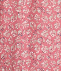Cremieux Blue Label Palm Floral Print Short Sleeve Woven Camp Shirt