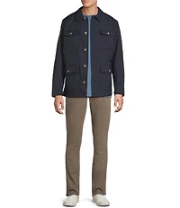 Cremieux Blue Label Patch Pocket Padded Jacket