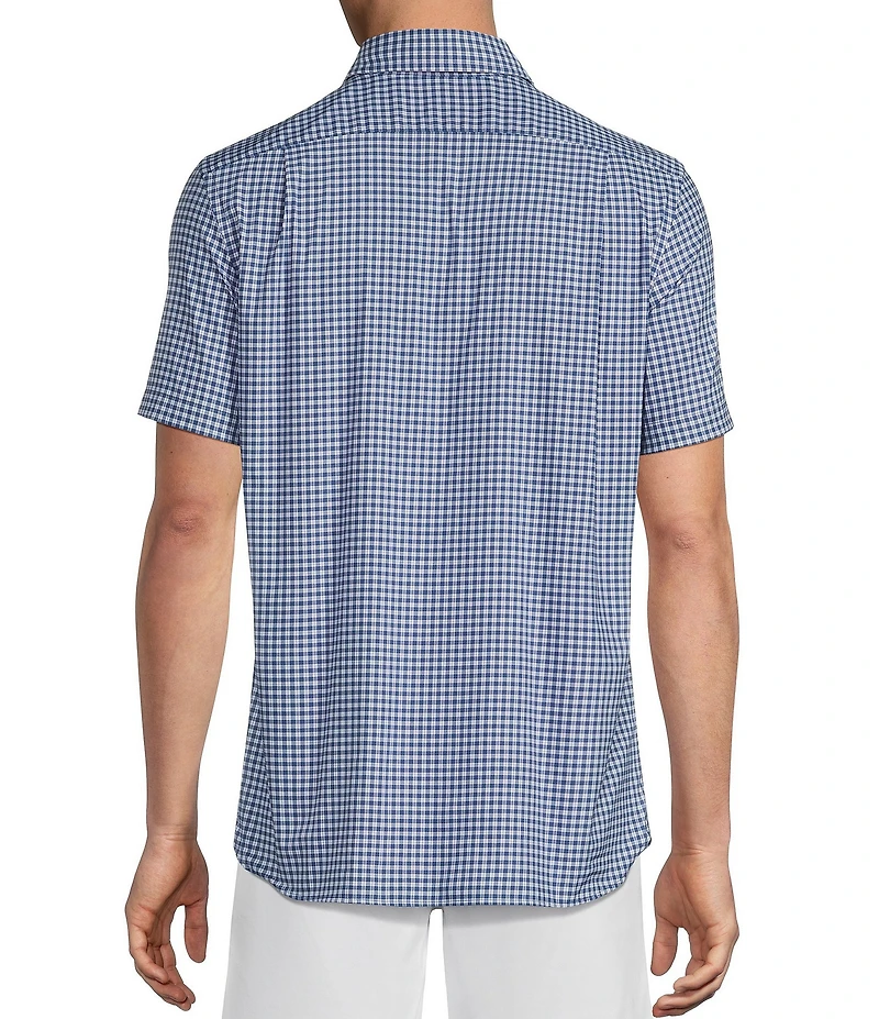 Cremieux Blue Label Performance Brrr Check Short Sleeve Woven Shirt