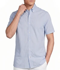 Cremieux Blue Label Performance Brrr Check Short Sleeve Woven Shirt
