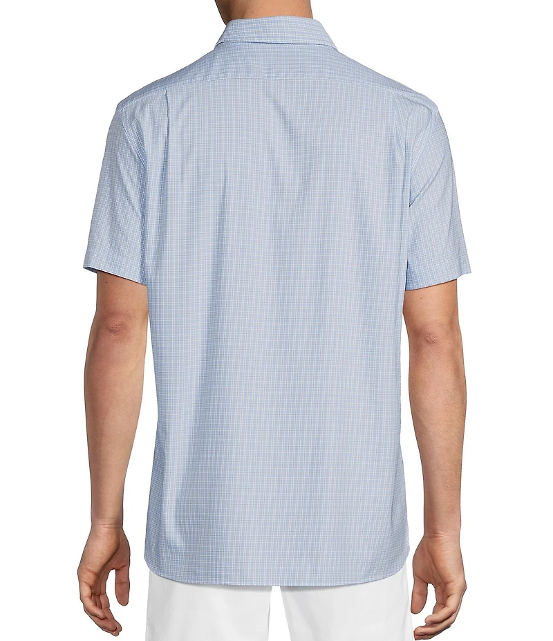 Cremieux Blue Label Performance Brrr Check Short Sleeve Woven Shirt