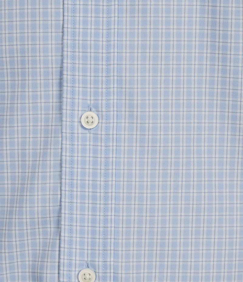 Cremieux Blue Label Performance Brrr Check Short Sleeve Woven Shirt