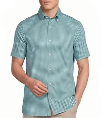 Cremieux Blue Label Performance Brrr Check Short Sleeve Woven Shirt