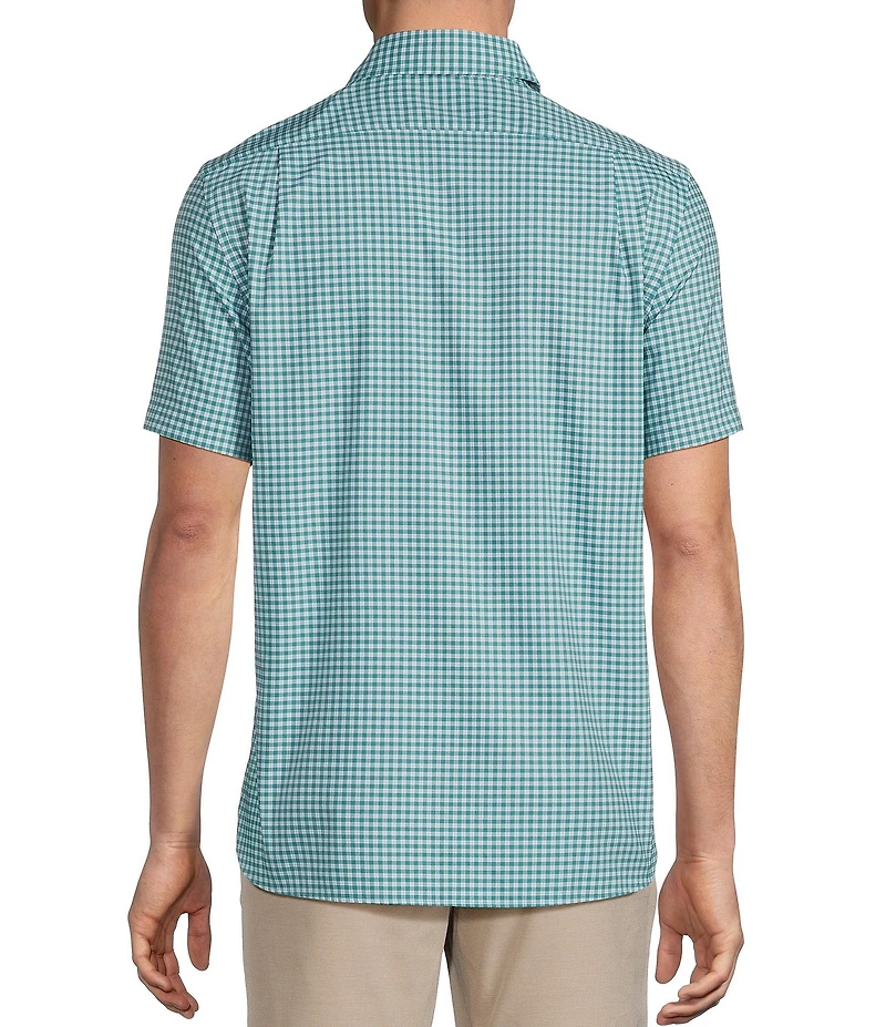 Cremieux Blue Label Performance Brrr Check Short Sleeve Woven Shirt
