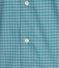 Cremieux Blue Label Performance BRRR Gingham Short Sleeve Woven Shirt