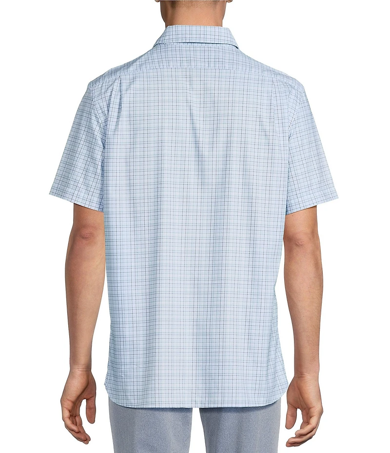 Cremieux Blue Label Performance Brrr Plaid Short Sleeve Woven Shirt