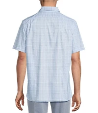 Cremieux Blue Label Performance Brrr Plaid Short Sleeve Woven Shirt