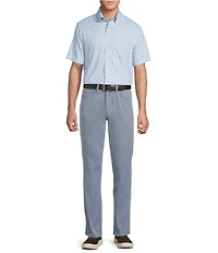 Cremieux Blue Label Performance Brrr Plaid Short Sleeve Woven Shirt