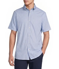 Cremieux Blue Label Performance BRRR Plaid Short Sleeve Woven Shirt