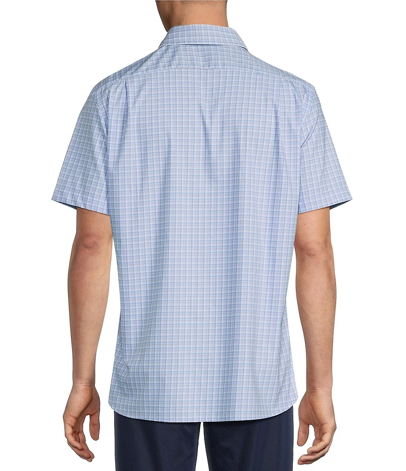Cremieux Blue Label Performance BRRR Plaid Short Sleeve Woven Shirt
